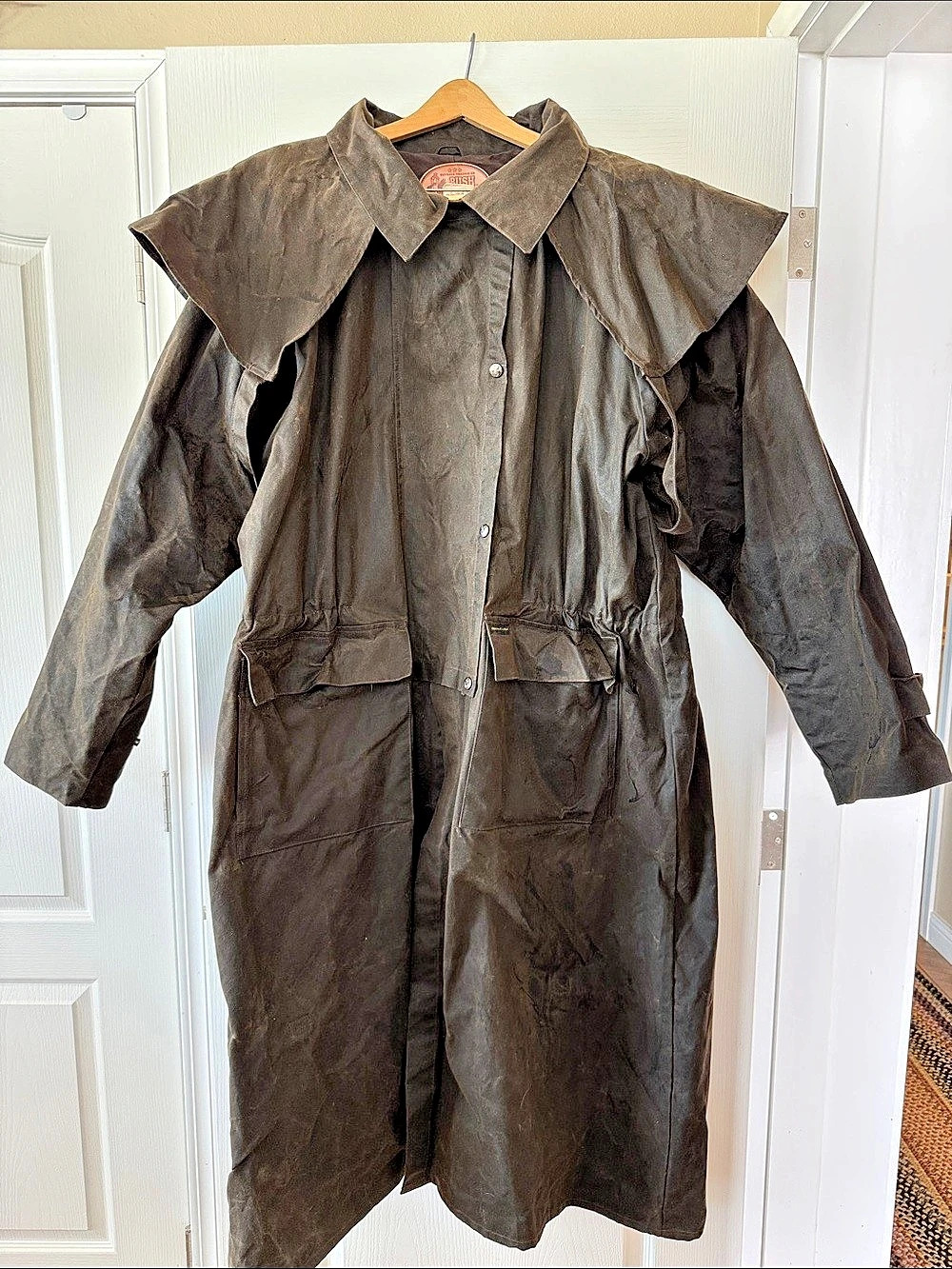 Outback Trading Co. Low Rider Duster. Brown Cotton Coat XXXL